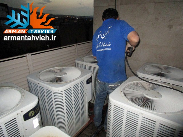 آموزش سرویس کولر گازی