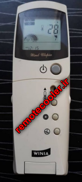 فروش ریموت کولر گازی وینیا WINIA