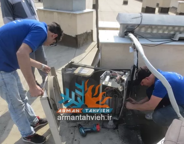 تعمیر فوری کولر گازی توشیبا
