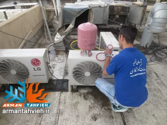 خدمات پس از فروش کولر گازی ال جی LG