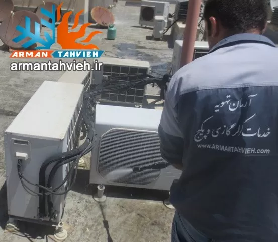 سرویس و نصب کولر گازی تکنوکیت Tecnokit تهران و کرج