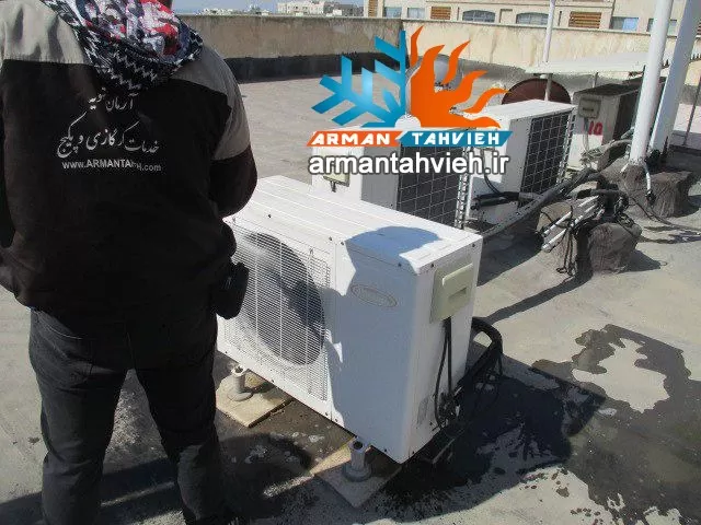 سرویس و شارژ گاز کولر گازی اسپلیت در نیاوران
