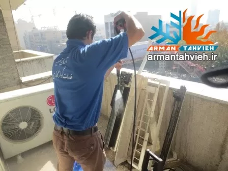 سرویس کولر گازی ال جی LG