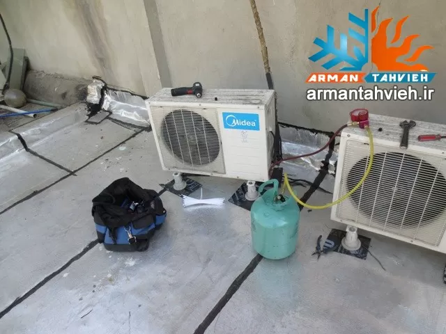 سرویس کولر گازی مدیا Midea
