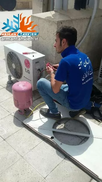 هزینه خدمات کولر گازی ال جی LG