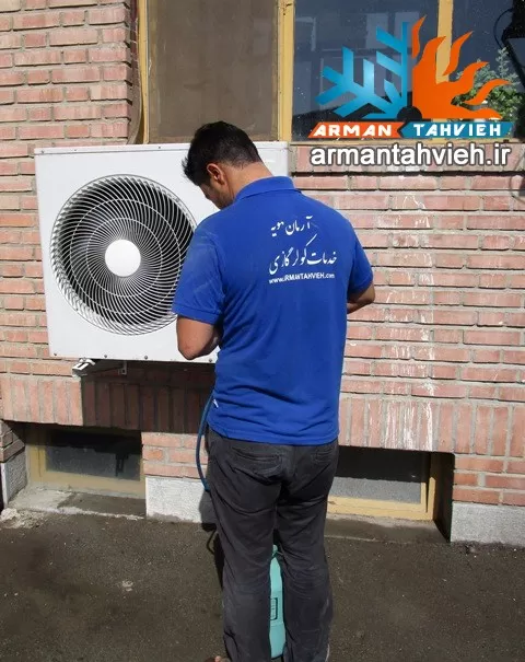 نصب کولر گازی در تهران