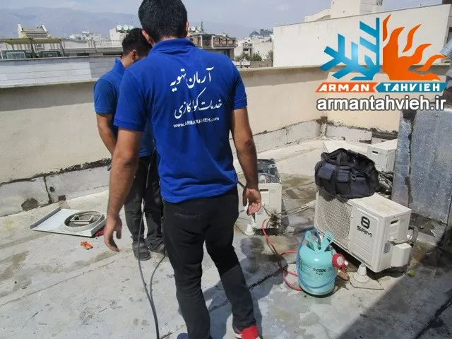 تعمیر کولر گازی سام SAM
