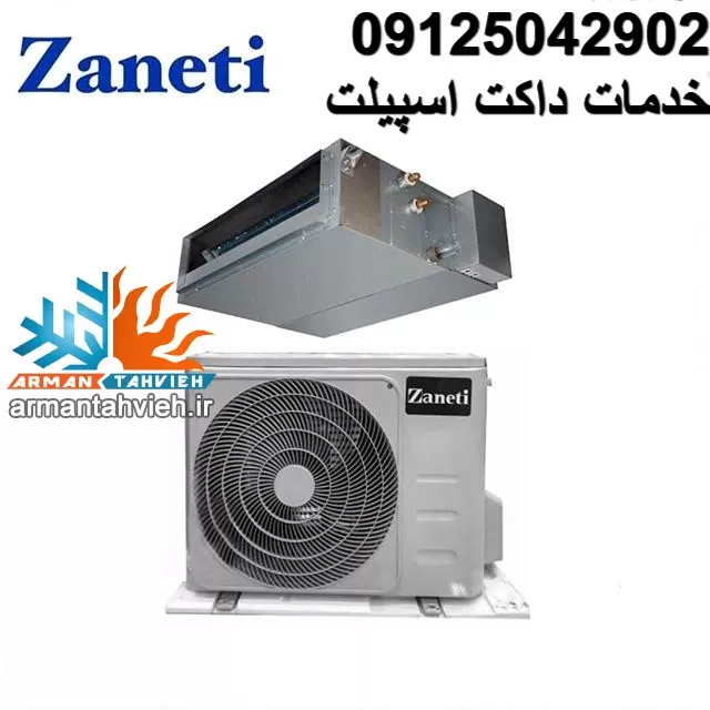 نمایندگی داکت اسپیلت زانتی Zaneti