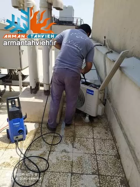 سرویس کولر گازی زانتی Zaneti