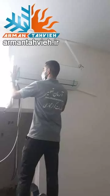 نصب کولر گازی ایوولی evvoli در تهران