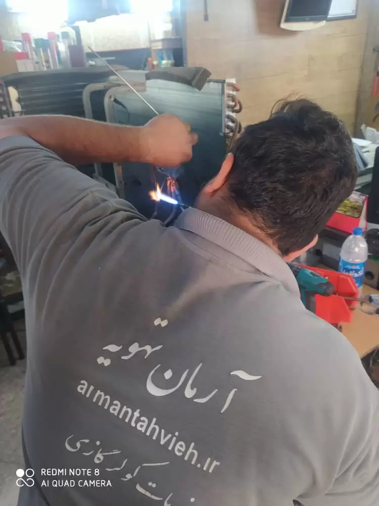 آموزش عیب یابی کولر گازی اسپلیت