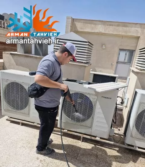 سرویس داکت اسپلیت فرسکو در تهران ، سرویس فصلی داکت اسپلیت فرسکو